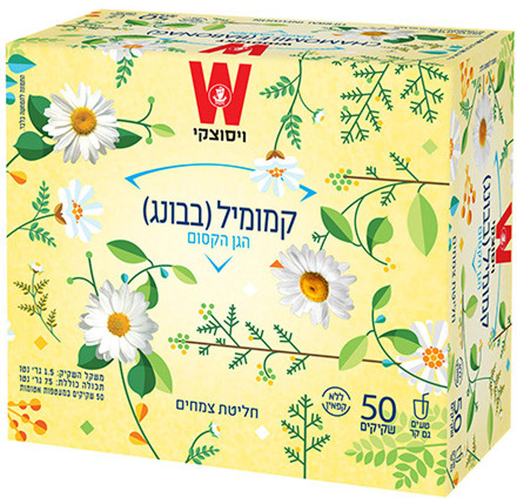 חבילת תה קמומיל גדולה